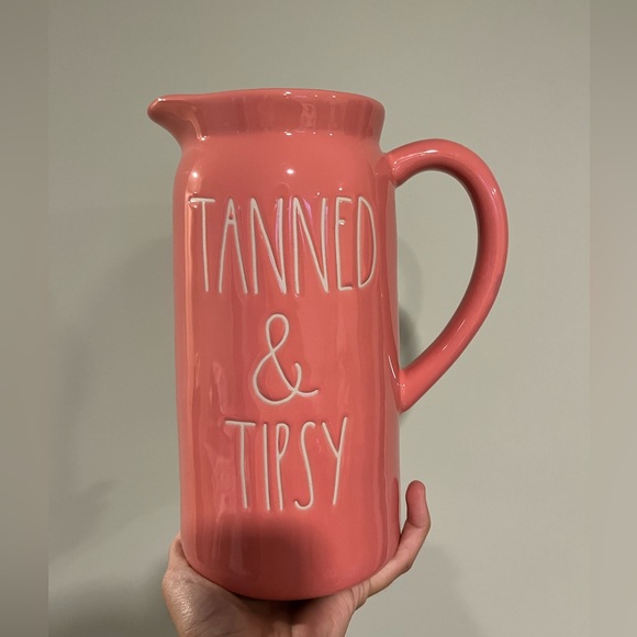 Rae Dunn tanned & tipsy lemonade pitcher - Picture 1 of 3